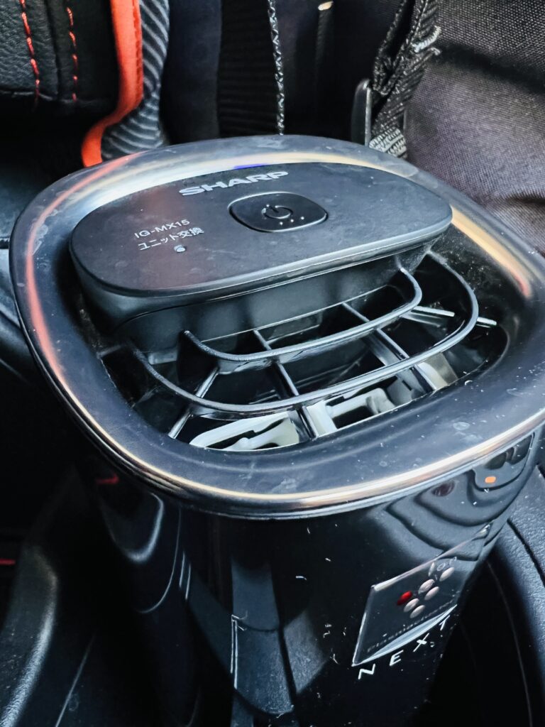 IG-NX15】車のコロナ対策！車載プラズマクラスターで車内でも
