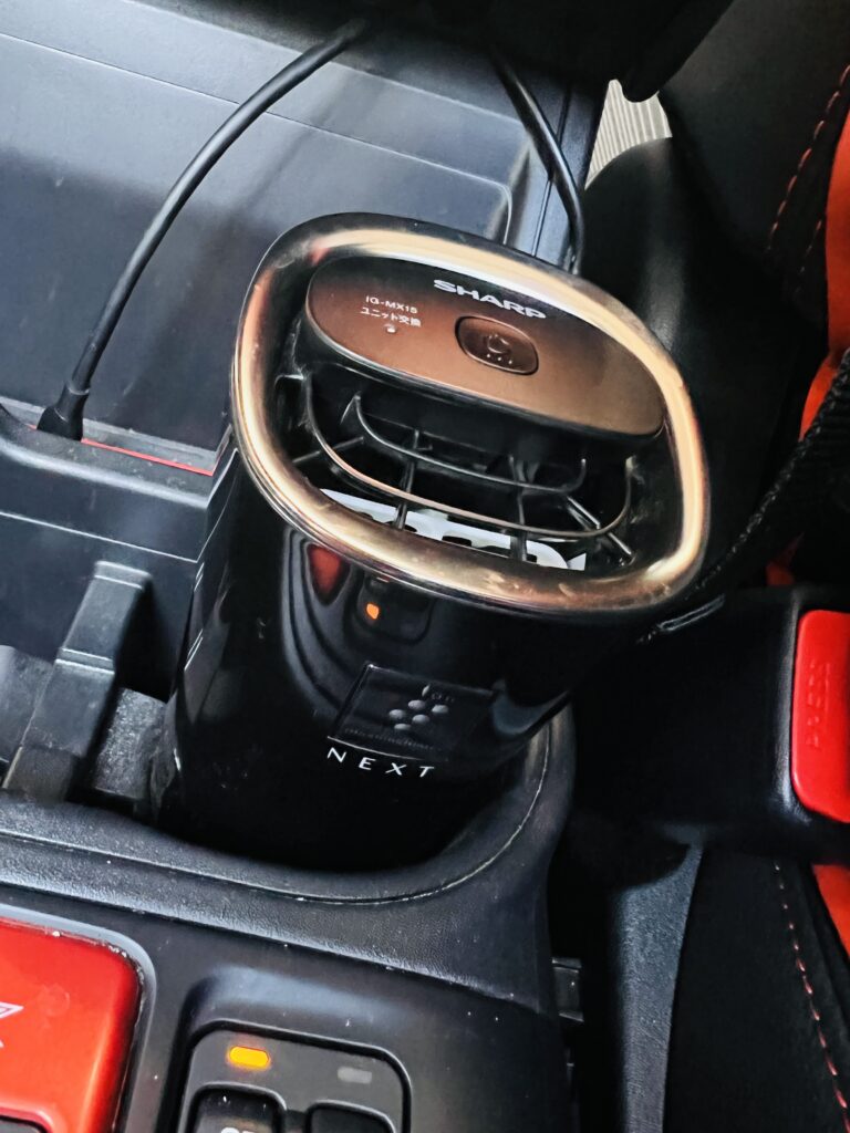 IG-NX15】車のコロナ対策！車載プラズマクラスターで車内でも