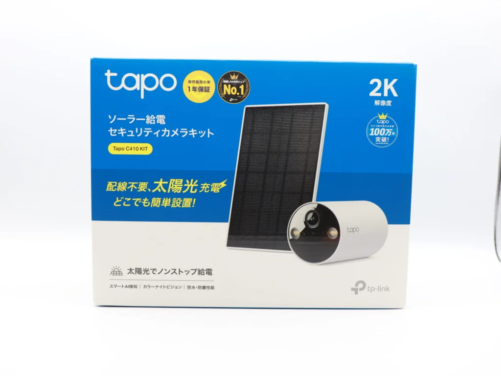 TP-Link Tapo C410を防犯カメラとして設置！ソーラー給電で電気代0円