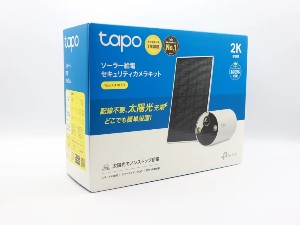 TP-Link Tapo C410を防犯カメラとして設置！ソーラー給電で電気代0円
