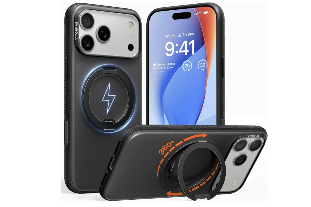 iPhone17ProMax】Torras Ostand O3 Fitness 自由な角度調整のリング