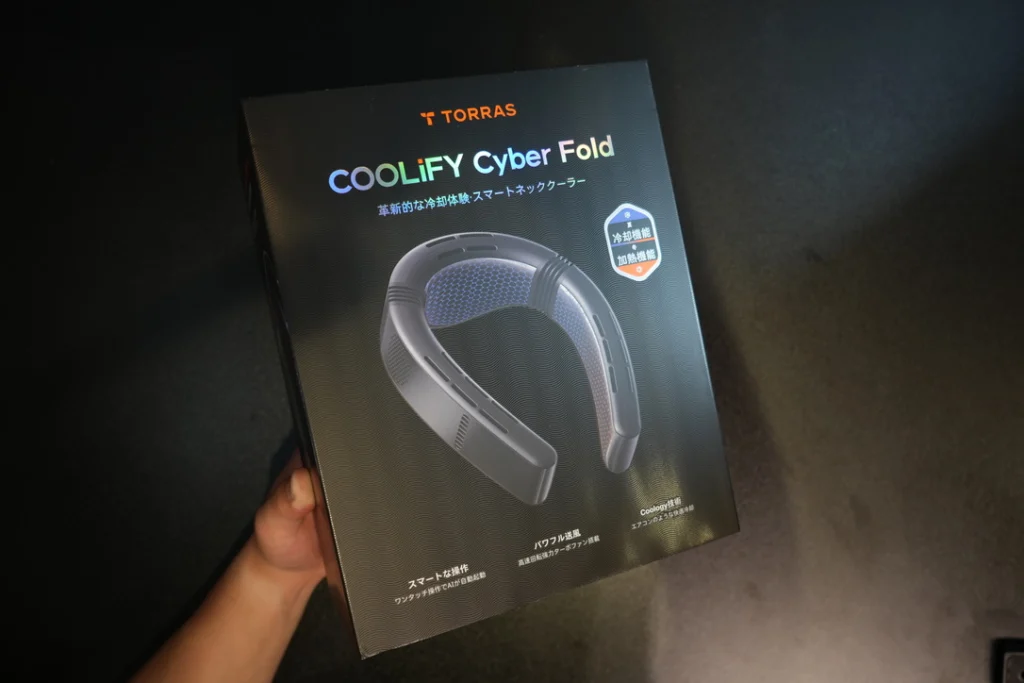 レビュー】TORRAS COOLiFY Cyber Fold｜“首を冷やす”がここまで進化