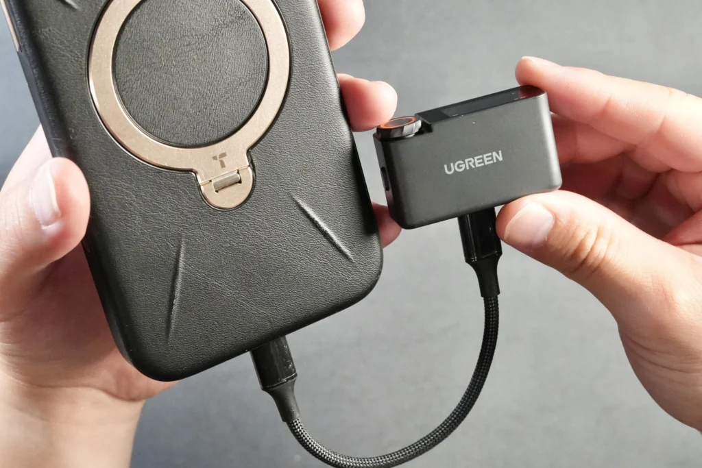 レビュー】「UGREEN Mic6」10m以上離れても声がクリア｜2人同時に録