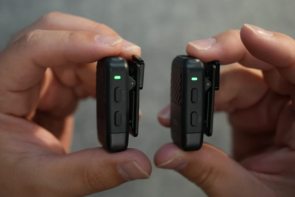 レビュー】「UGREEN Mic6」10m以上離れても声がクリア｜2人同時に録